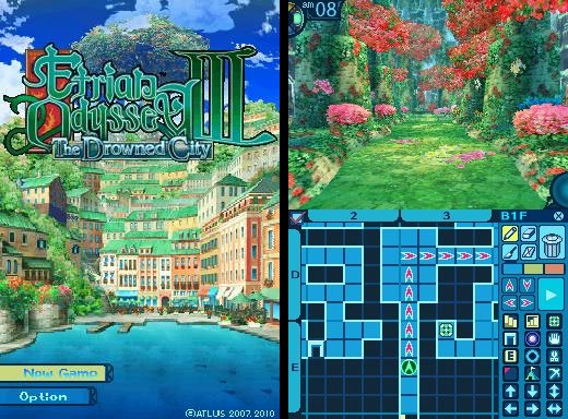 Etrian Odyssey III: The Drowned City | dungeoncrawlers.org